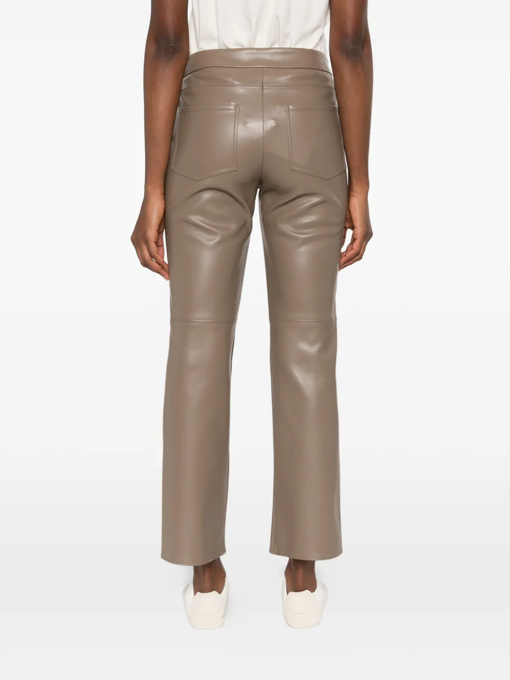 Faux Leather Trousers