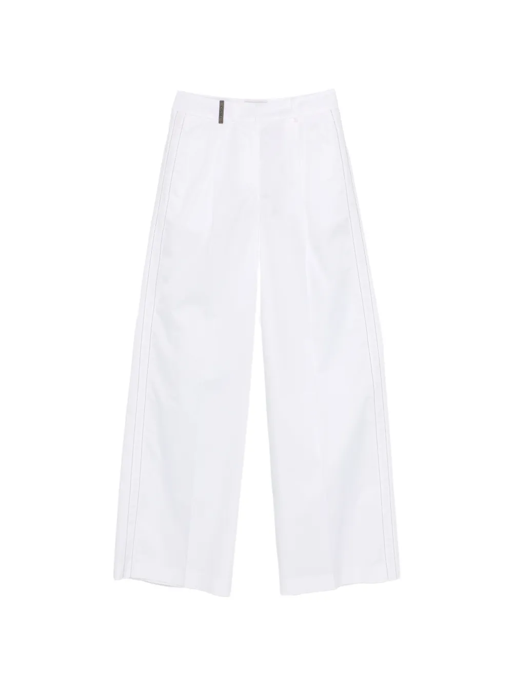Peserico embellished trousers - Bianco