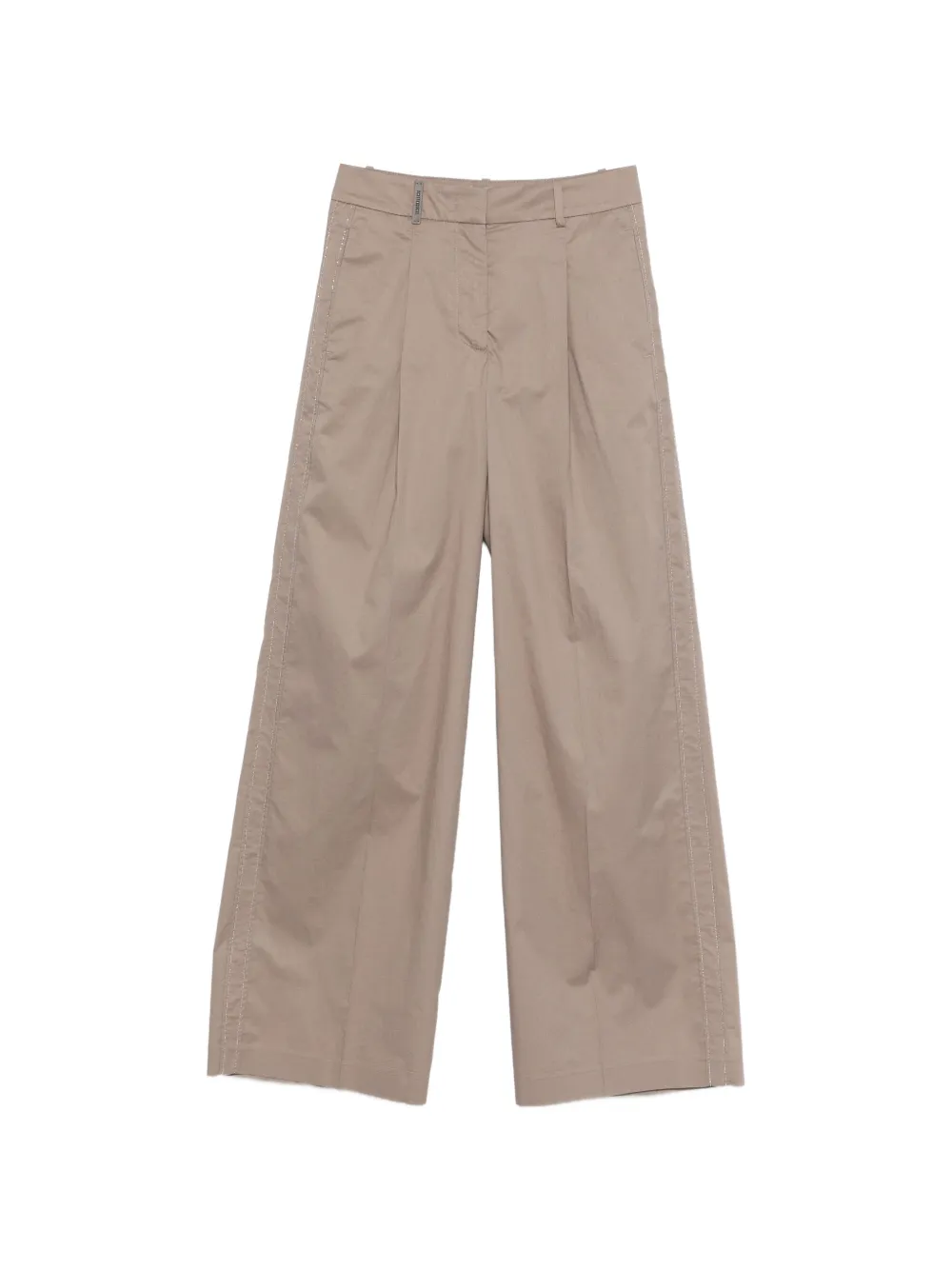 Peserico pleated trousers - Marrone