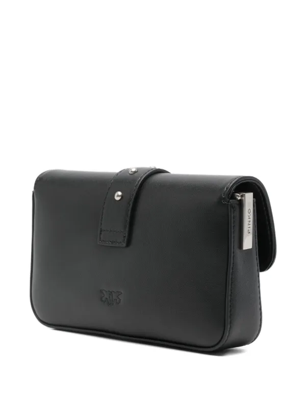 PINKO Baby Love One Birds Cross Body Bag | Black | FARFETCH