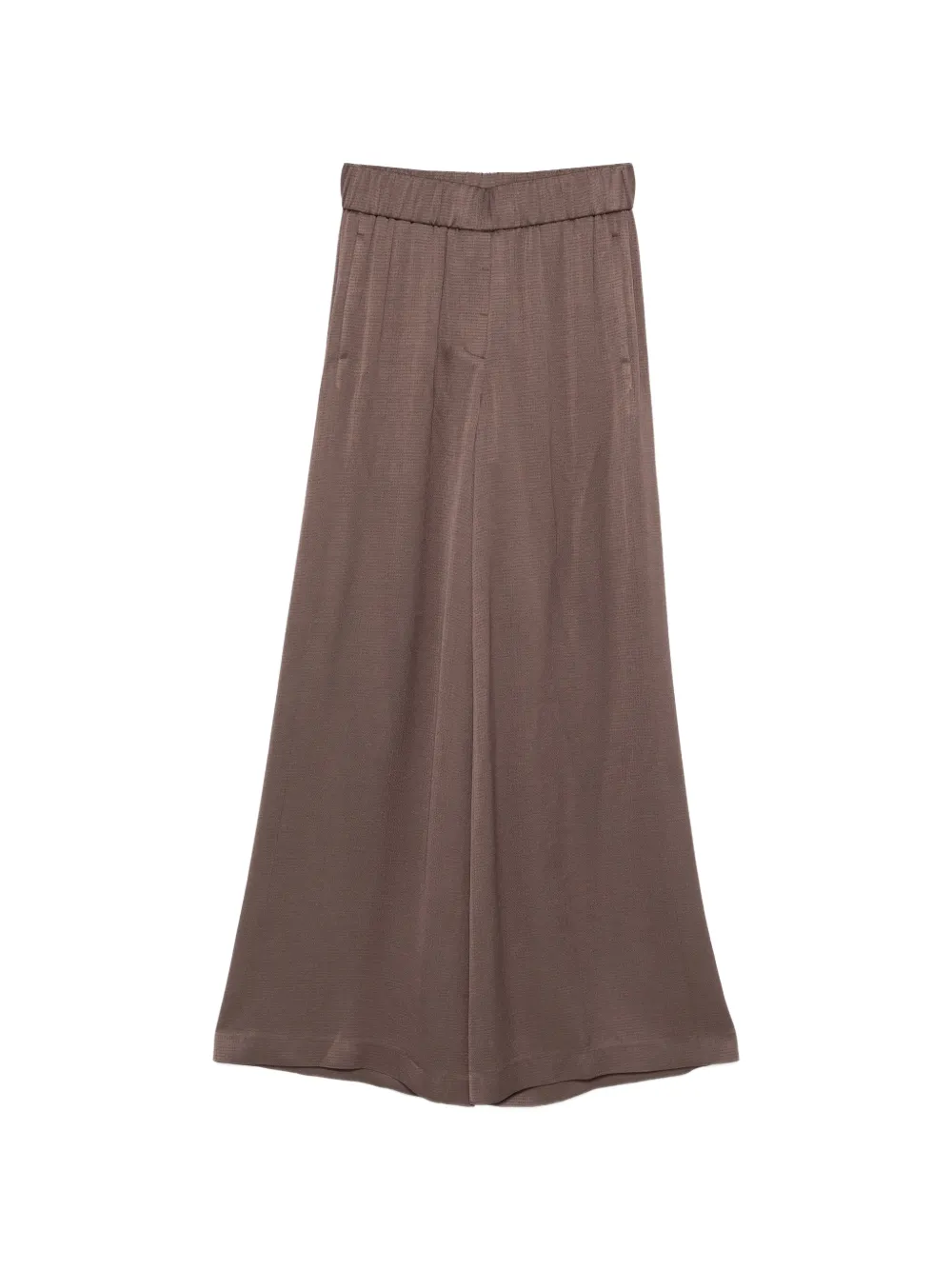 Peserico elasticated-waistband trousers - Marrone