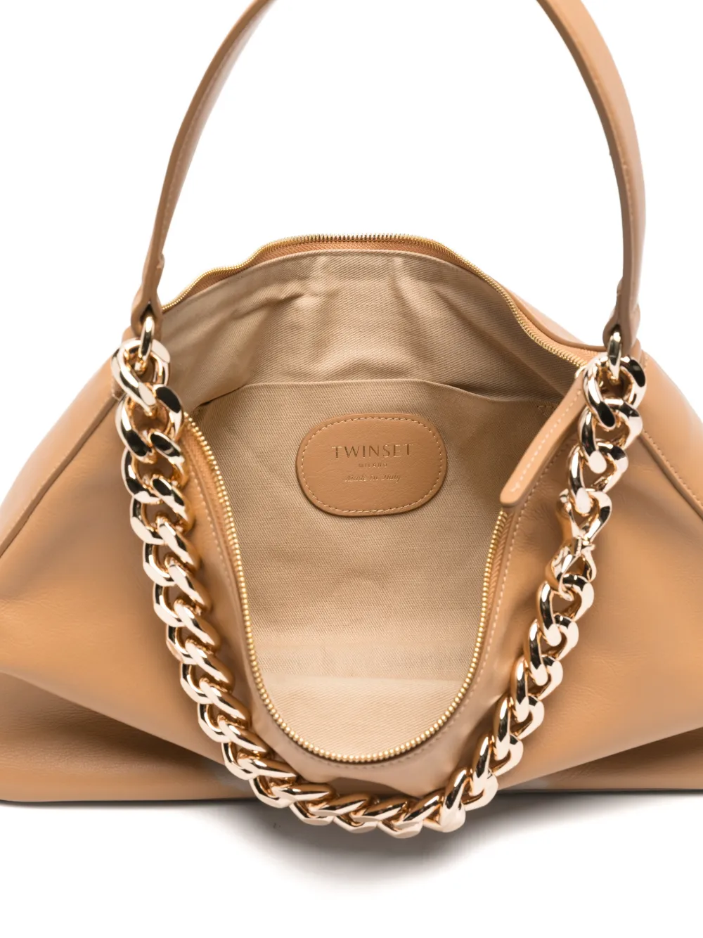TWINSET Medium Liliane schoudertas Beige