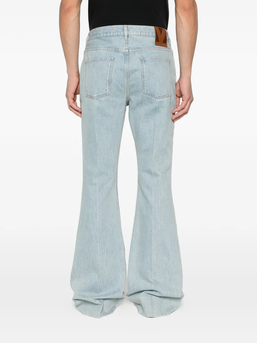 Valentino Garavani Flared jeans Blauw