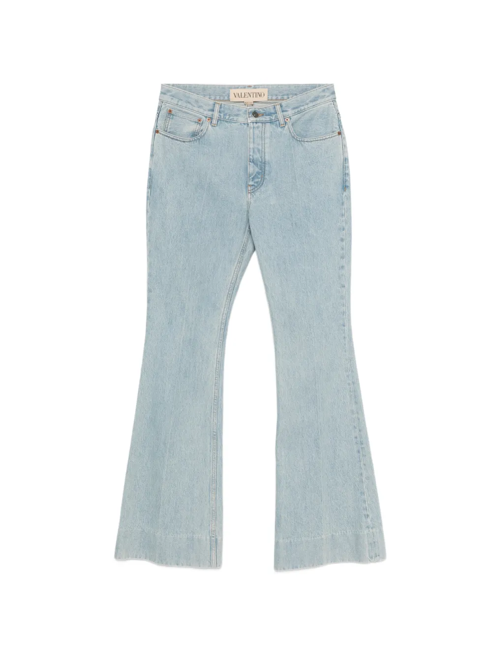 Valentino Garavani flared denim jeans - Blu