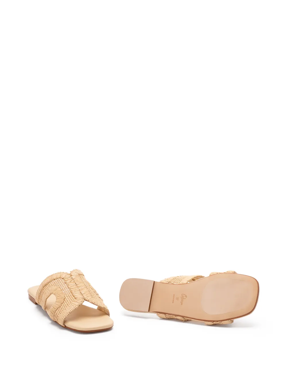 Castañer Geweven sandalen Beige