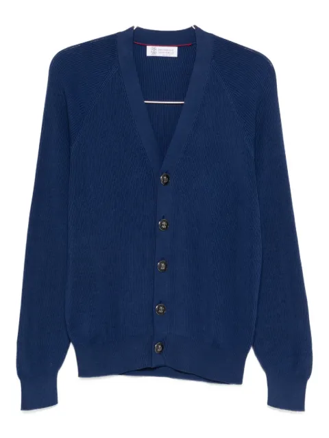 Brunello Cucinelli buttoned V-neck sweater