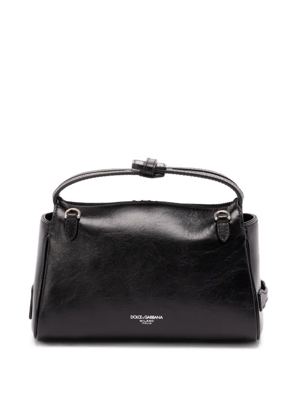 Dolce & Gabbana Mini Vittoria Shoulder Bag | Black | FARFETCH