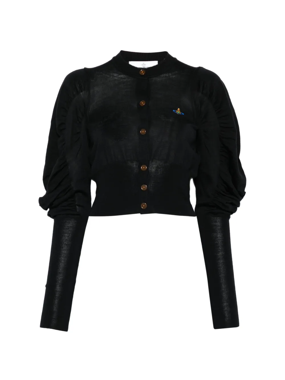 Vivienne Westwood Eli button orb cardigan - Nero