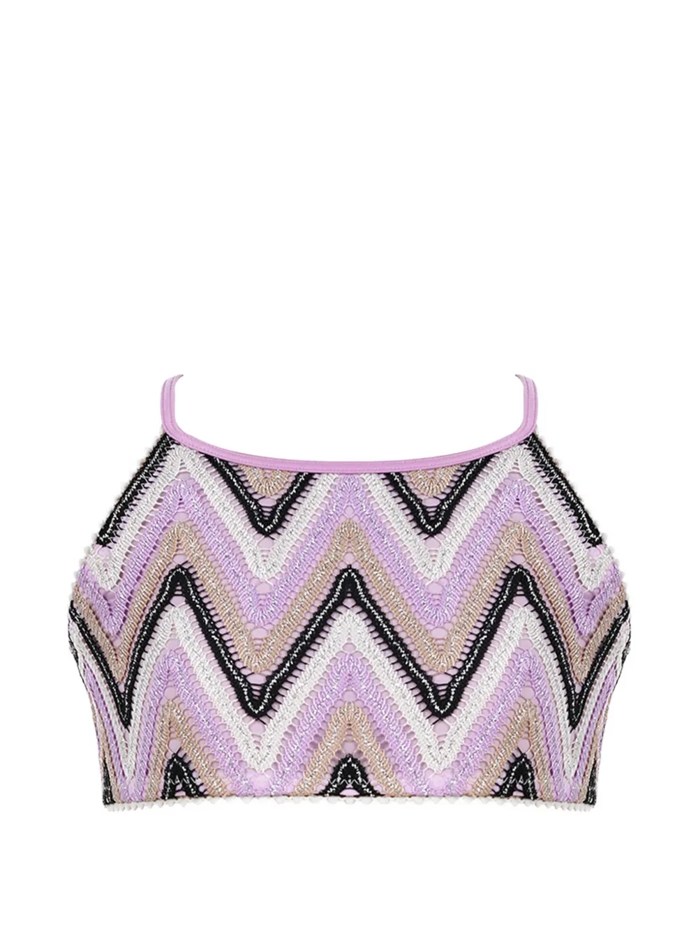 Nessi Byrd Kids Bikini met sterrenprint Paars