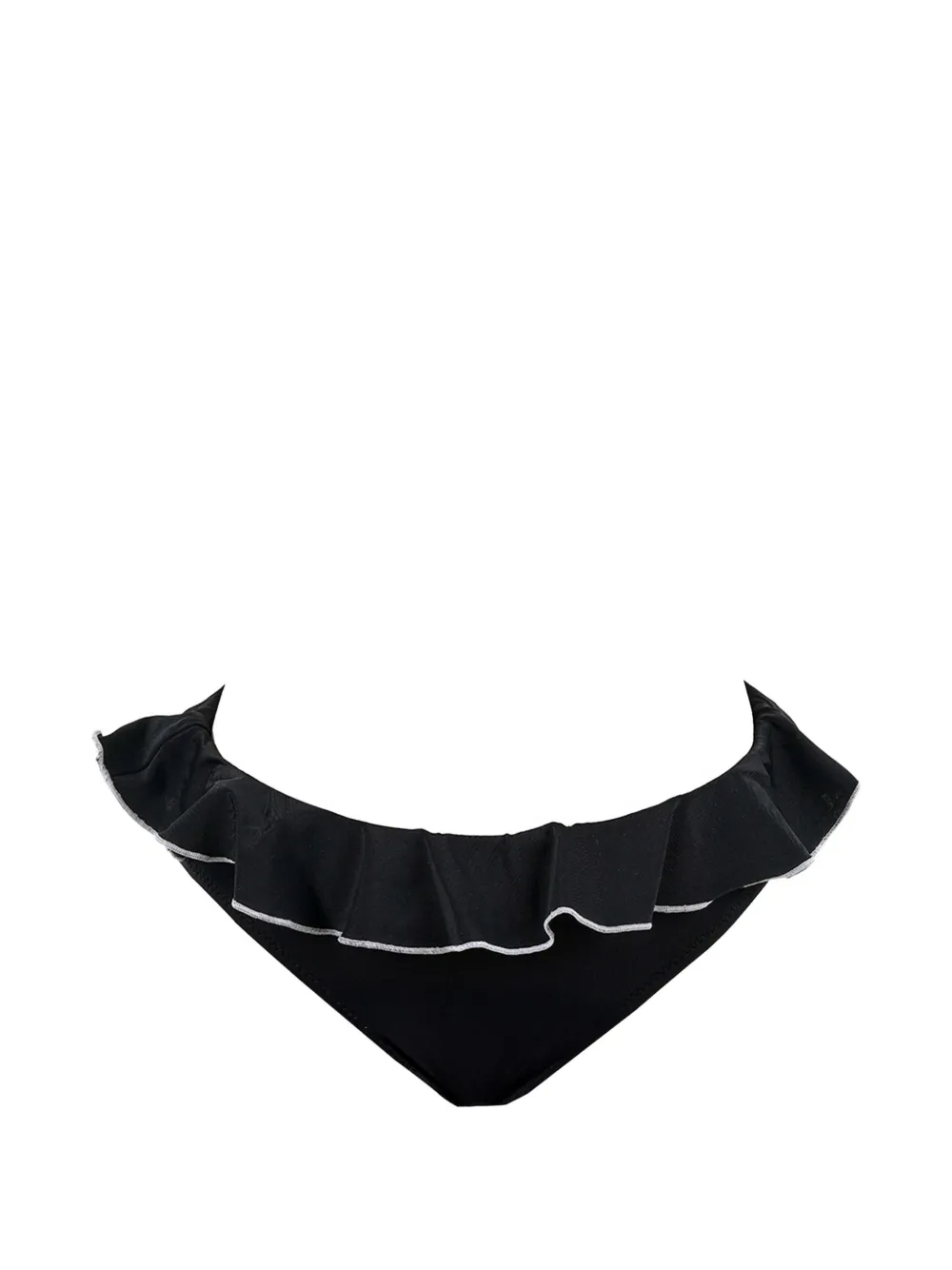 Nessi Byrd Kids Bikini verfraaid met bloemen Zwart