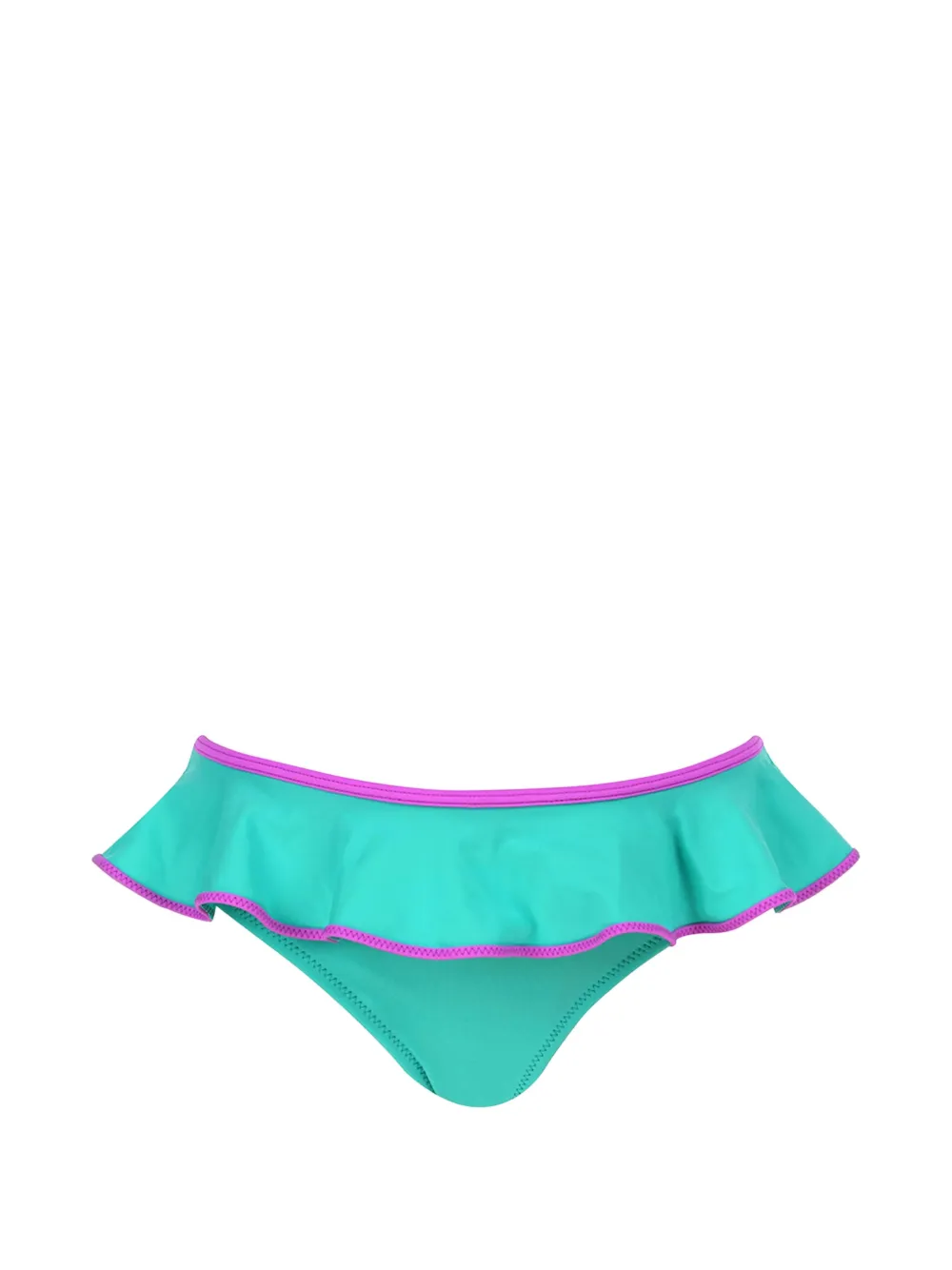 Nessi Byrd Kids Bikini met ruches Paars