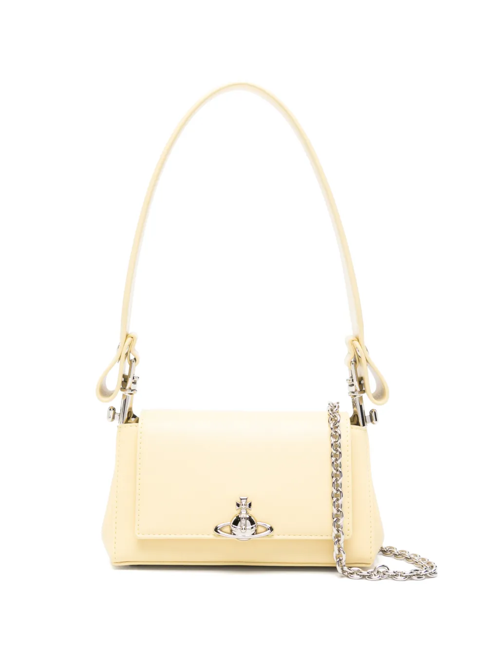 Vivienne Westwood orb chain shoulder bag - Giallo