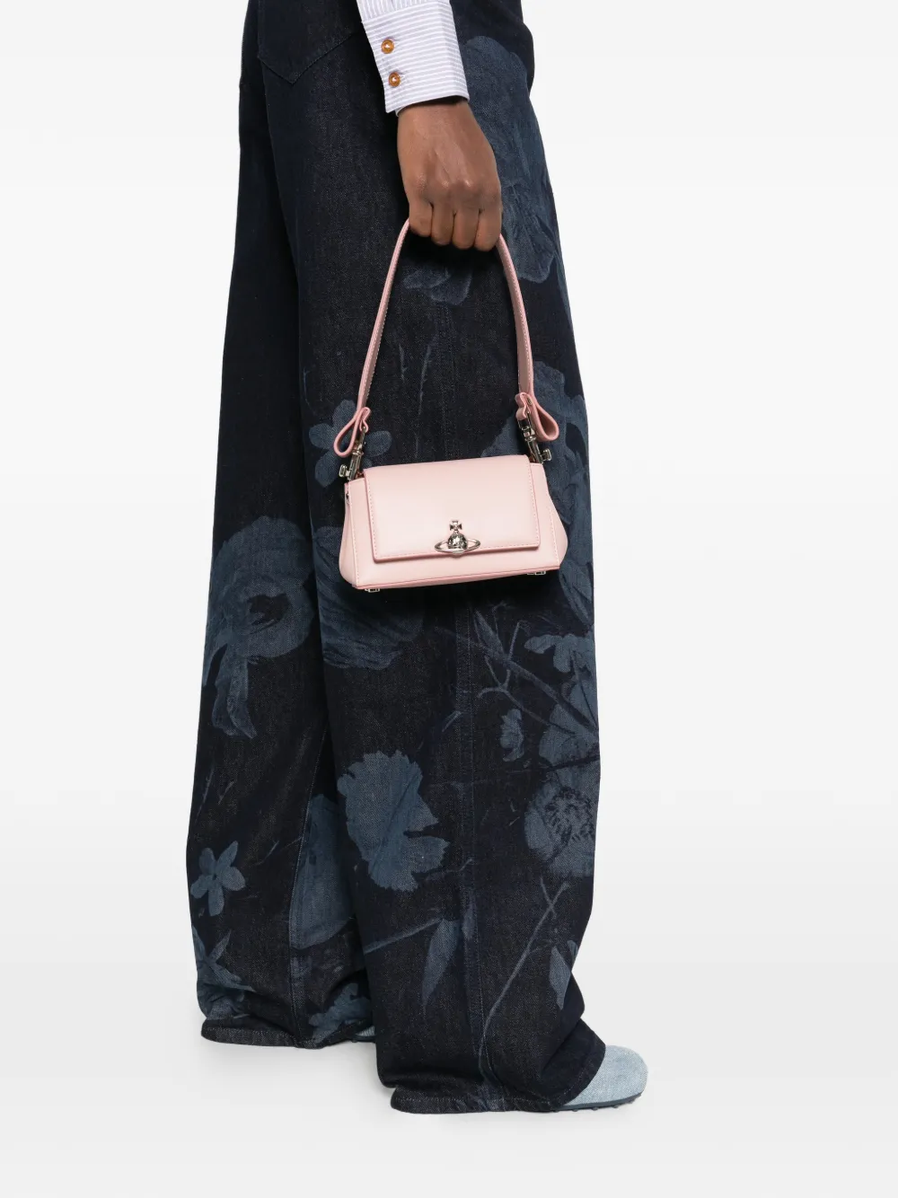 Vivienne Westwood small Hazel tote bag - Roze