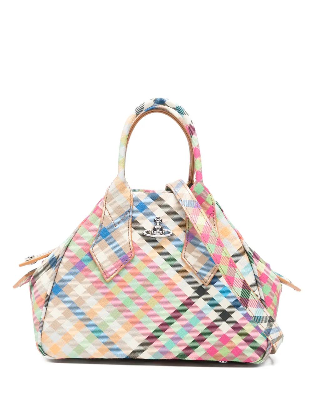 Vivienne Westwood small Yasmine tote bag - Toni neutri