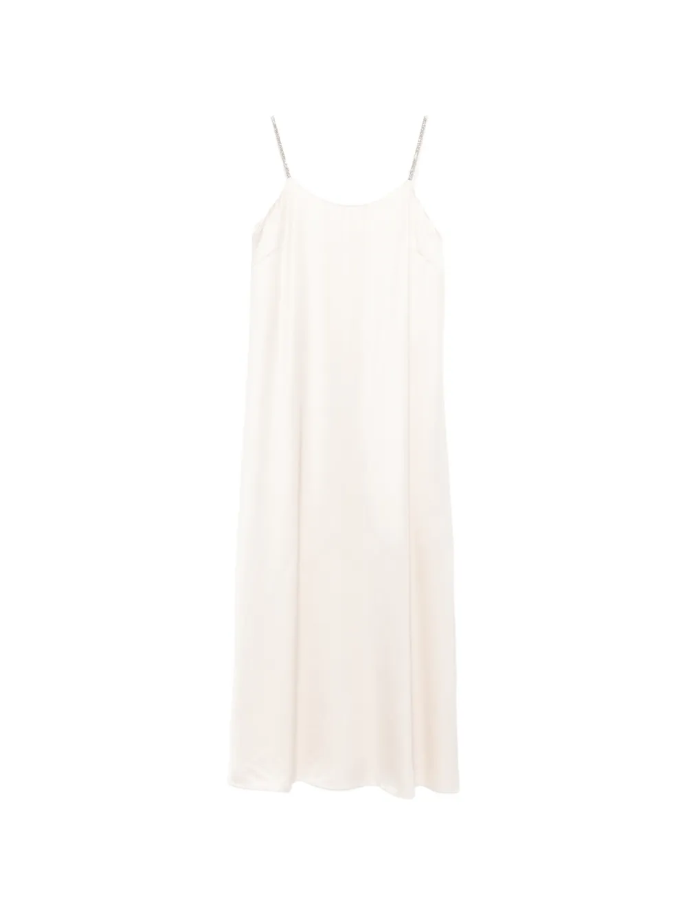 Peserico chain strap dress - Toni neutri