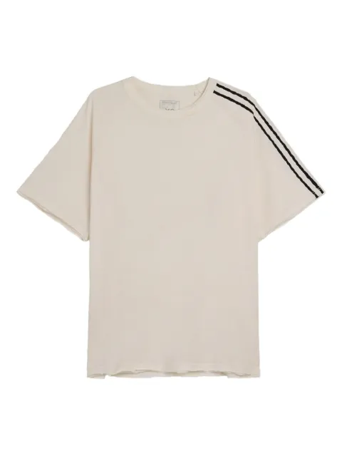 Y-3 raw-edge 3-stripes T-shirt