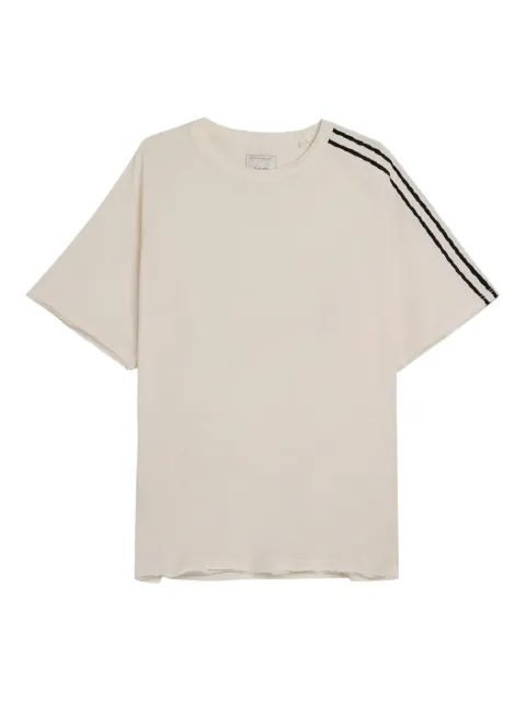 Y-3 raw-edge 3-stripes T-shirt