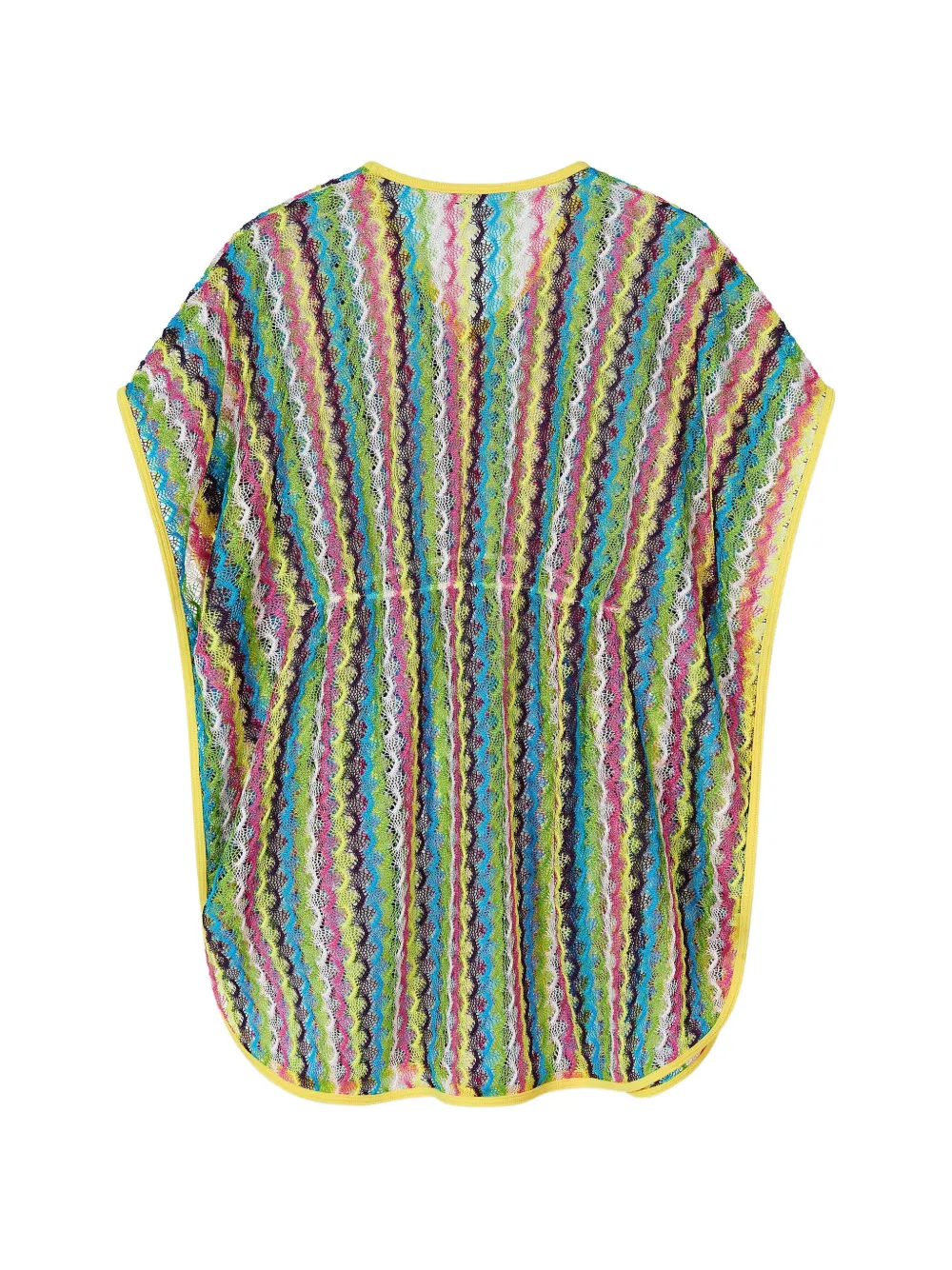  Nessi Byrd Kids Striped V-neck Top - Blue 