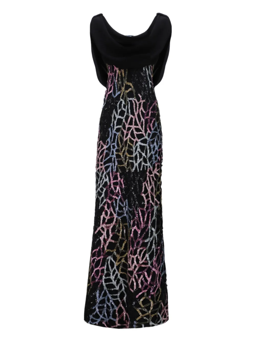 Gemy Maalouf sequin-embellished dress - Nero