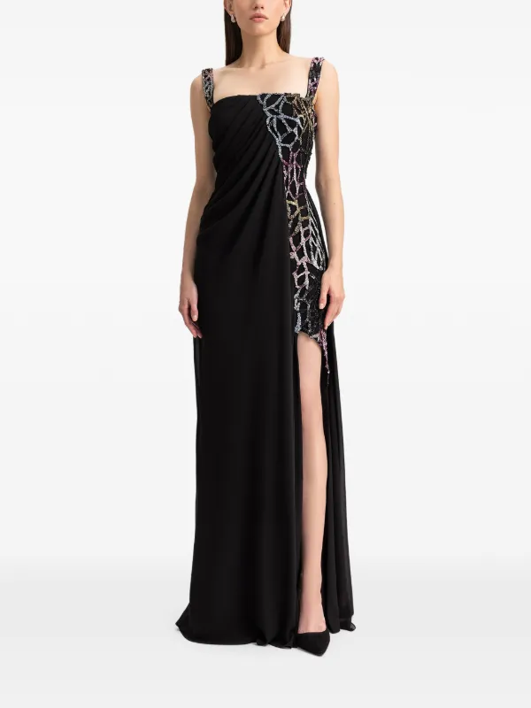 beaded maxi dress uk Angelina Beaded Maxi Dress Pink | Evening Dresses