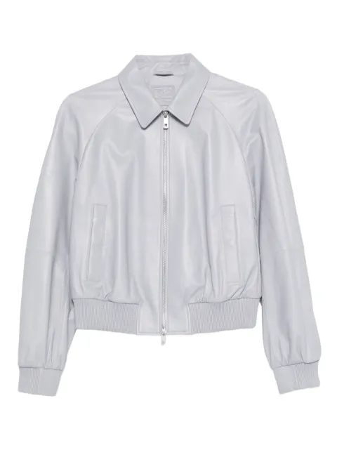 Desa 1972 zip leather jacket