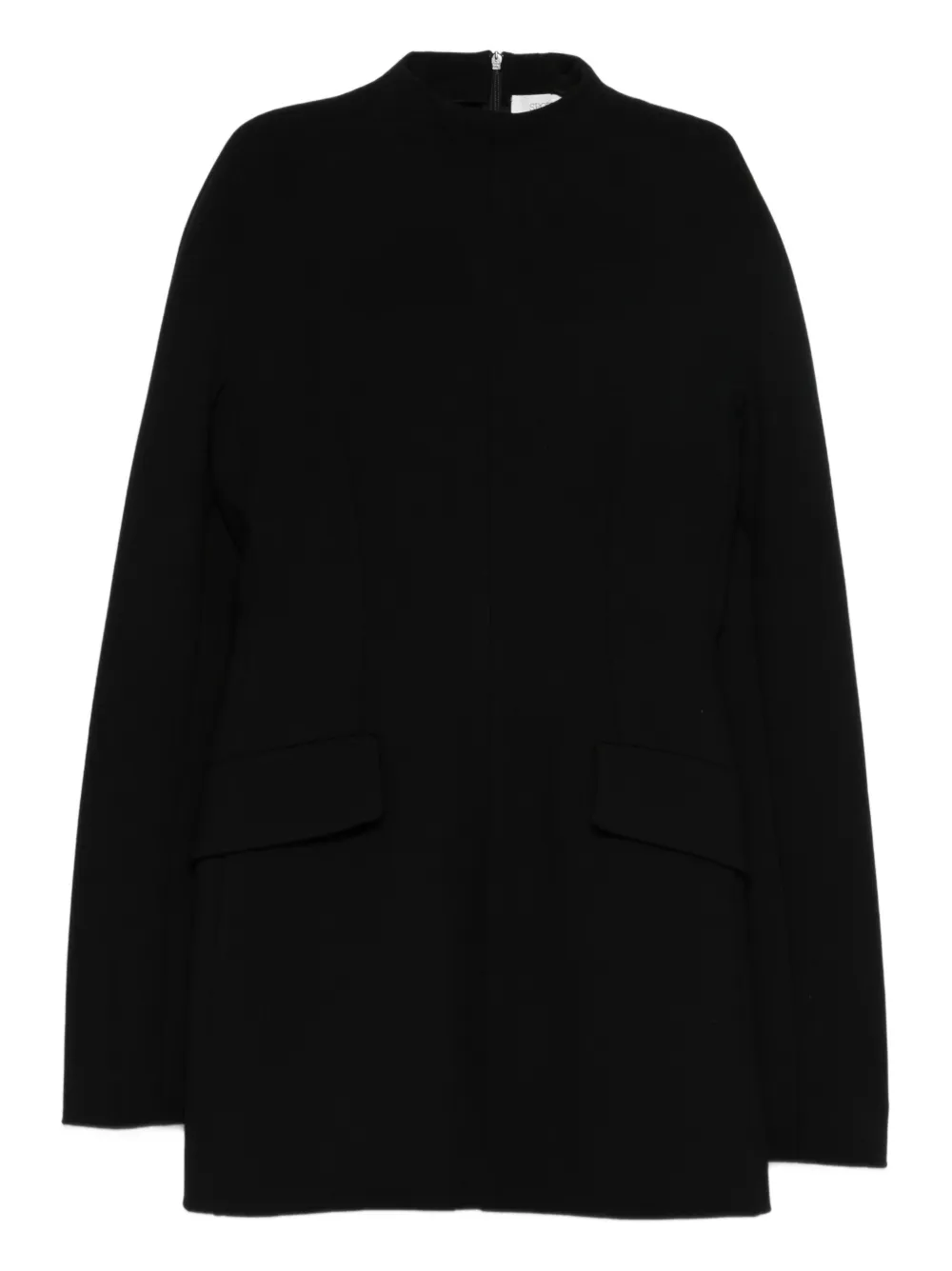 Sportmax long-sleeve mini dress - Nero