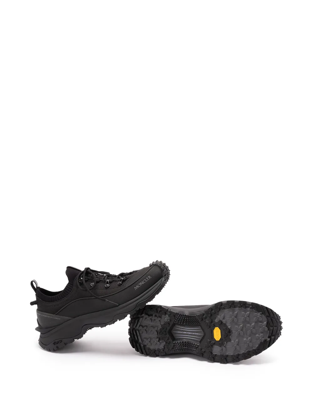 Moncler Trailgrip Lite3 sneakers met veters Zwart