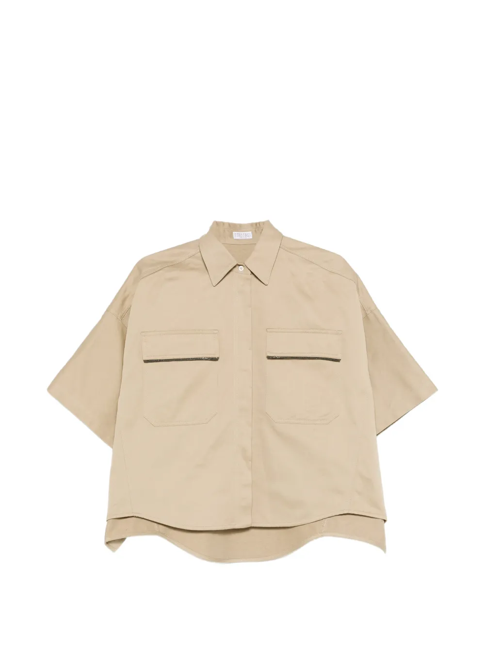 Brunello Cucinelli pocket shirt - Toni neutri