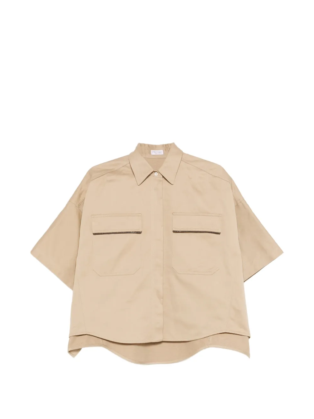 Brunello Cucinelli pocket shirt - Toni neutri