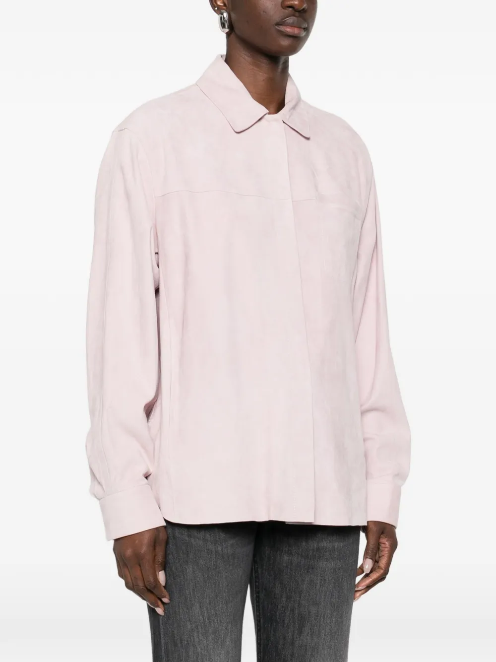  Desa 1972 Suede Jacket - Pink 