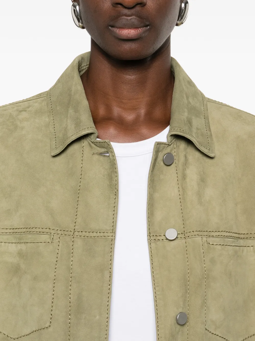 Pocket Suede Jacket