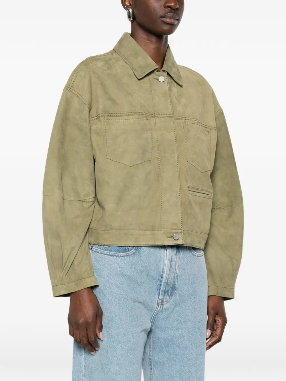 Pocket Suede Jacket