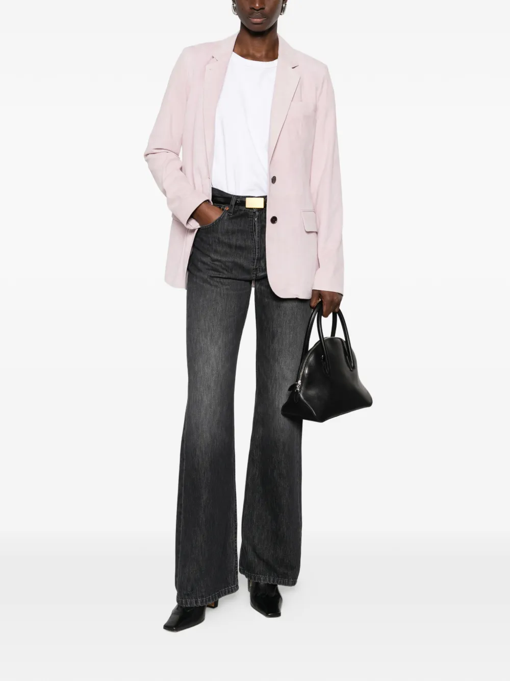  Desa 1972 Suede Blazer - Pink 