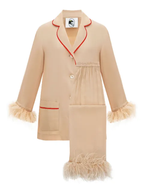 Sleeper Party detachable-feathers pajama