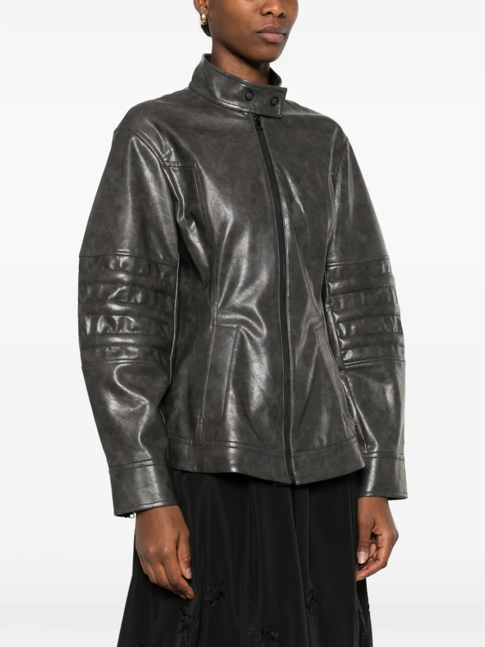  Hui Milano Single-breasted Jacket - Grey 