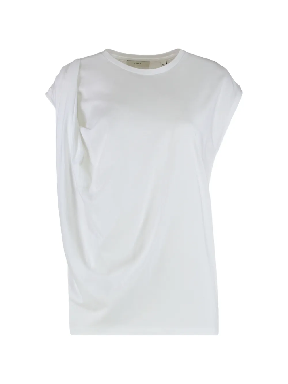 Vince draped T-shirt - Bianco
