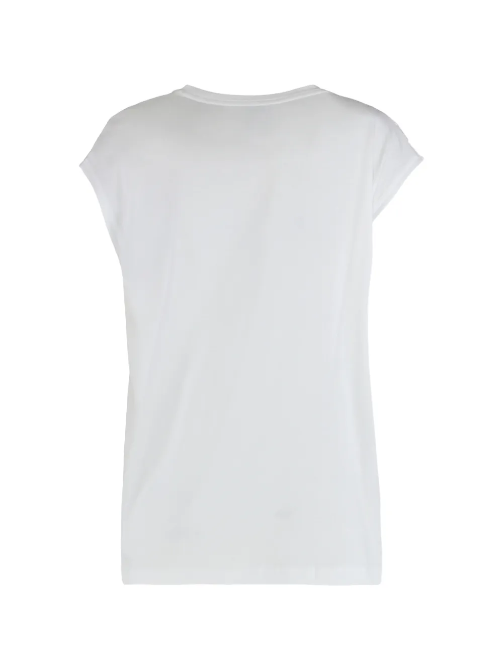 Vince Gedrapeerd T-shirt Wit