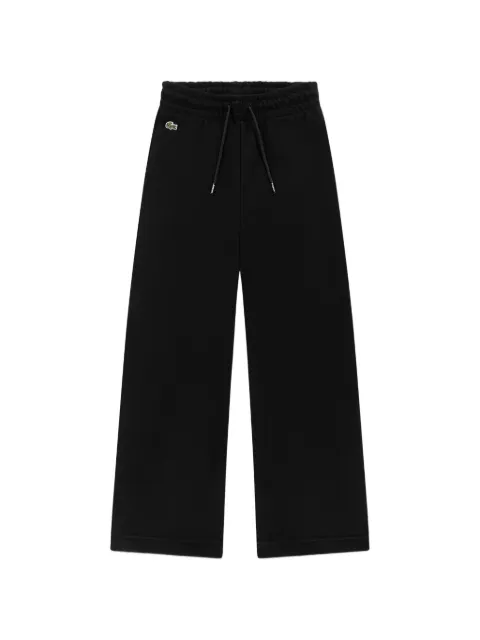 Lacoste Kids drawstrings logo casual trousers