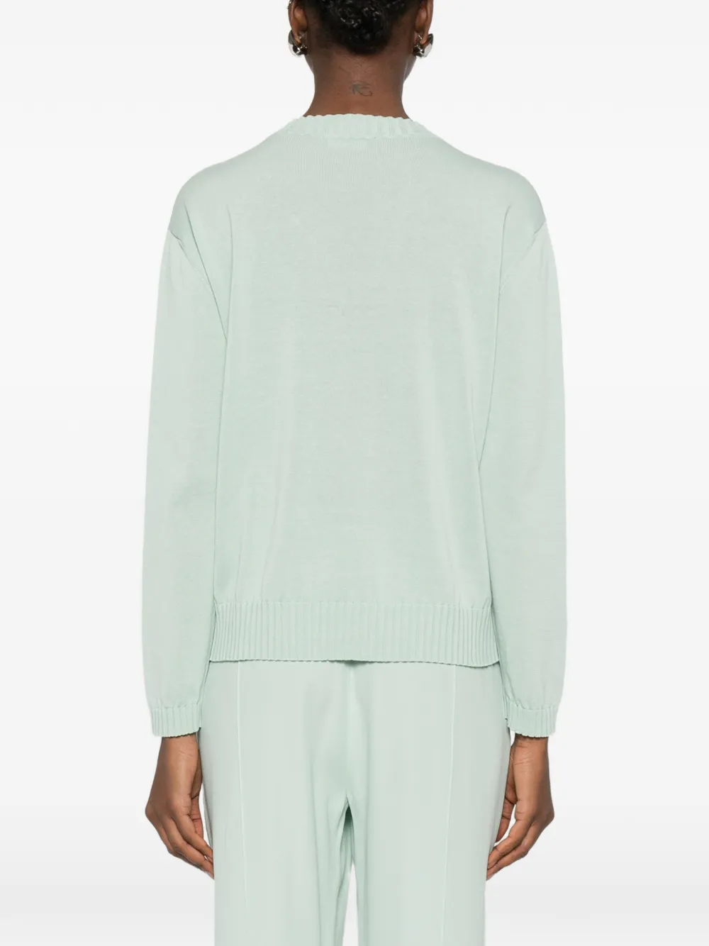 Fabiana Filippi Top met V-hals Groen