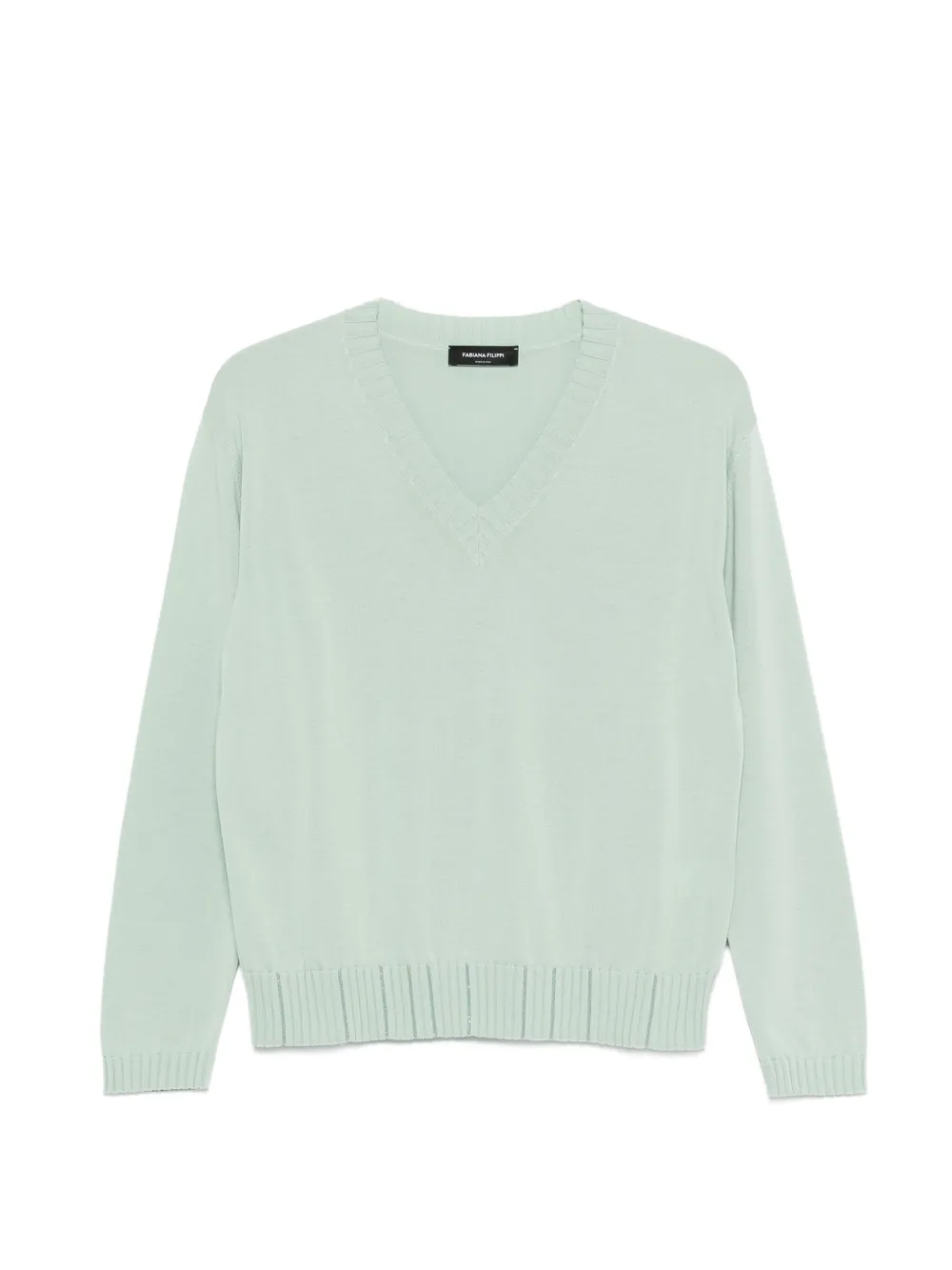 Fabiana Filippi V-neck top - Grün