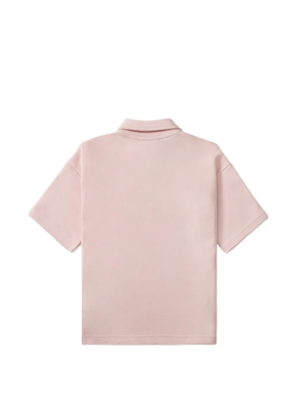 Lacoste Kids T-shirt met knopen Roze