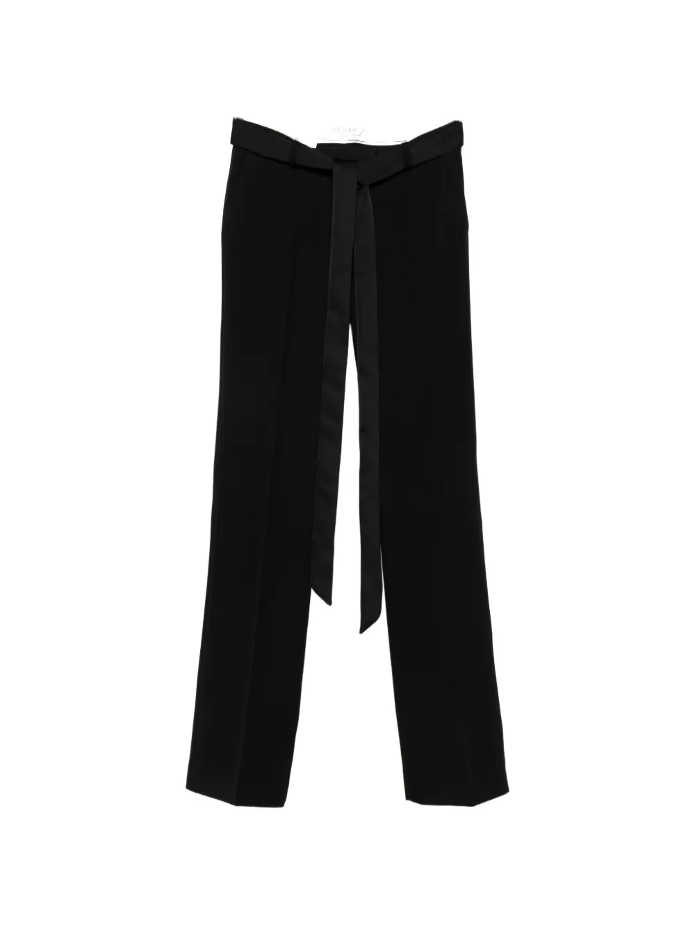The Attico tie-waist trousers - Nero