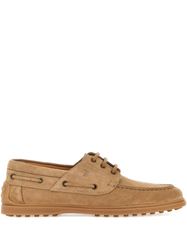 Tod's Lace-up Loafers in Neutrals