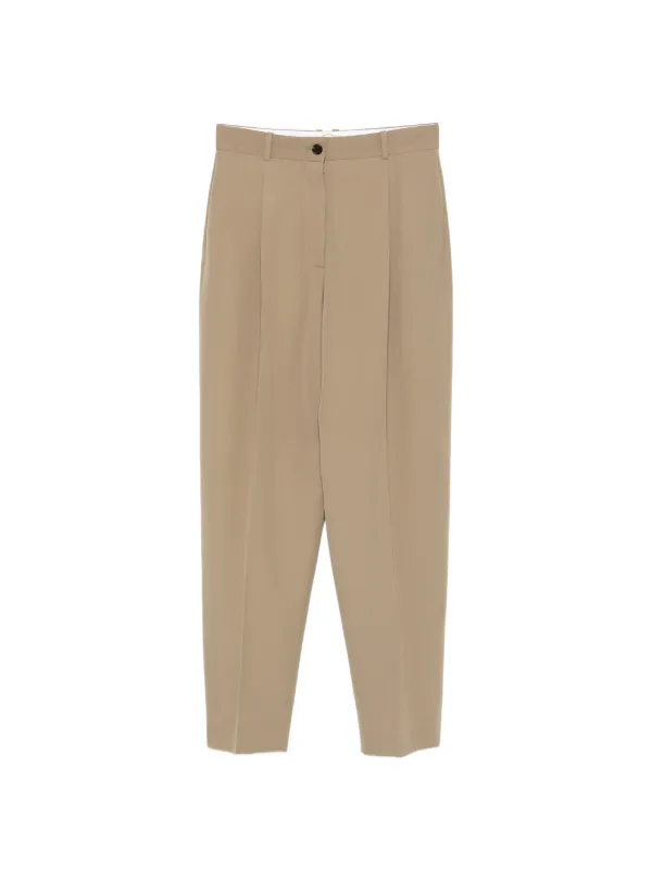 The Row Gianni Trousers in Neutrals