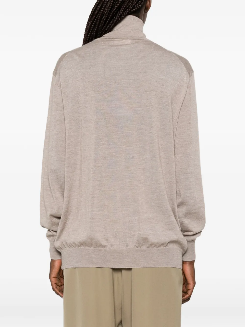 The Row Nabari turtleneck sweater Beige