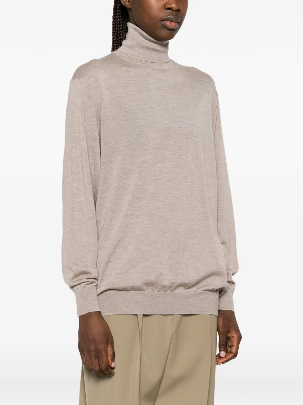 The Row Nabari turtleneck sweater Beige