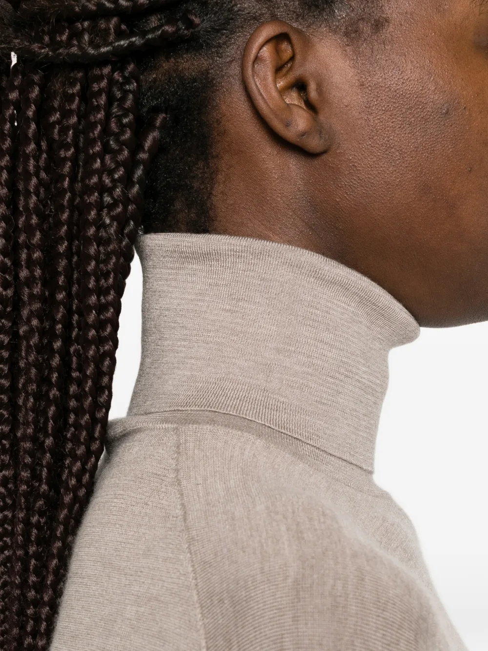 The Row Nabari turtleneck sweater Beige
