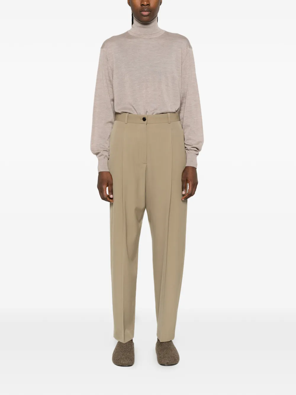 The Row Nabari turtleneck sweater Beige