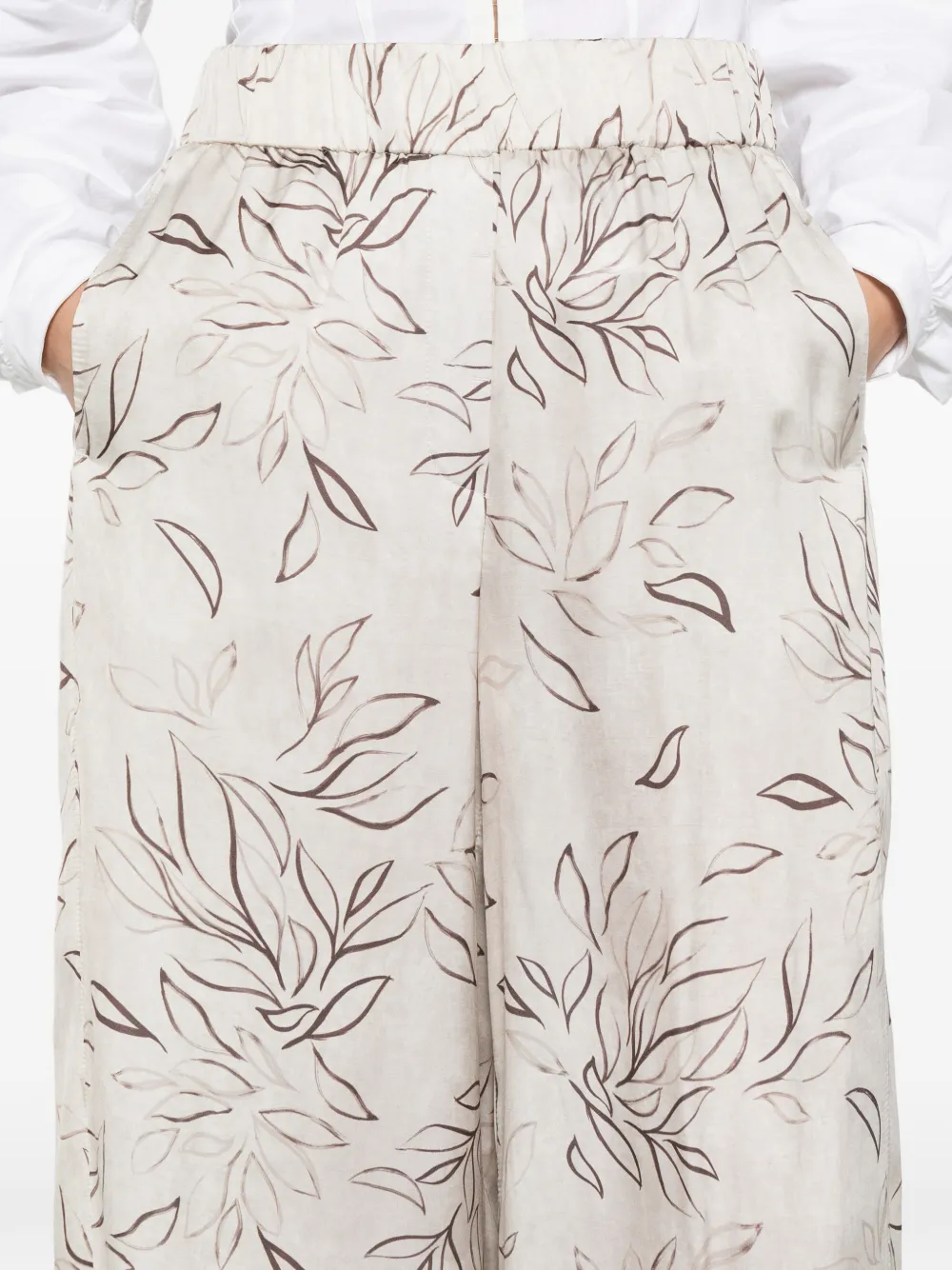 Peserico Palazzo broek Beige
