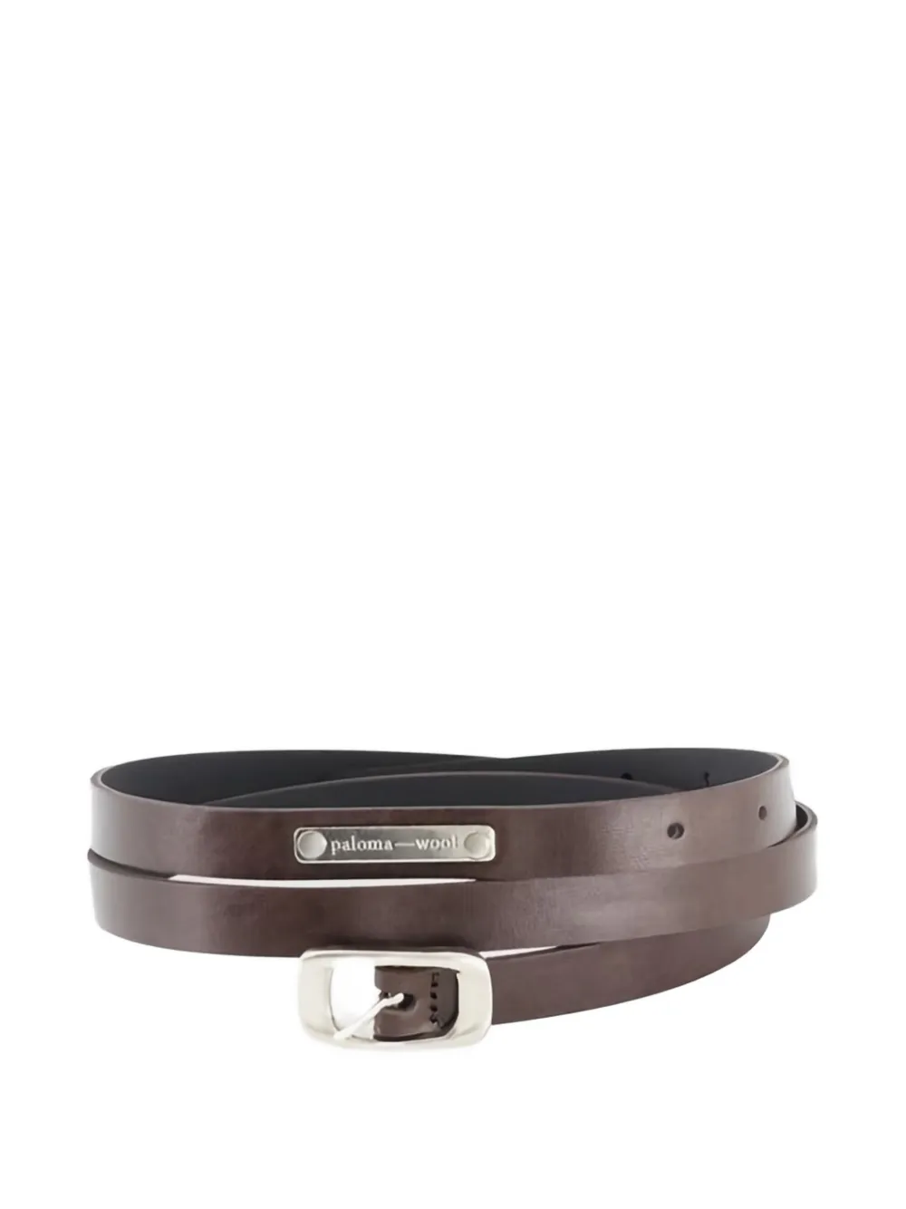 Paloma Wool Greta leather belt - Marrone